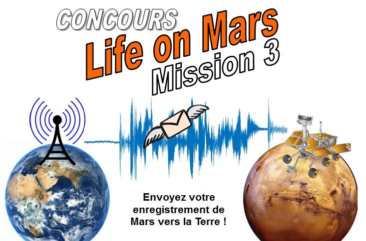 Envoyez votre message de Mars vers la Terre !